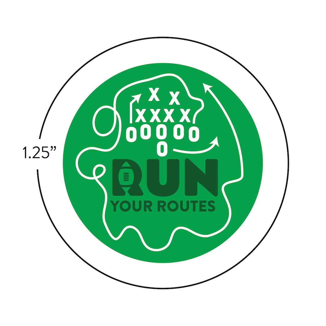 Run Your Routes Button