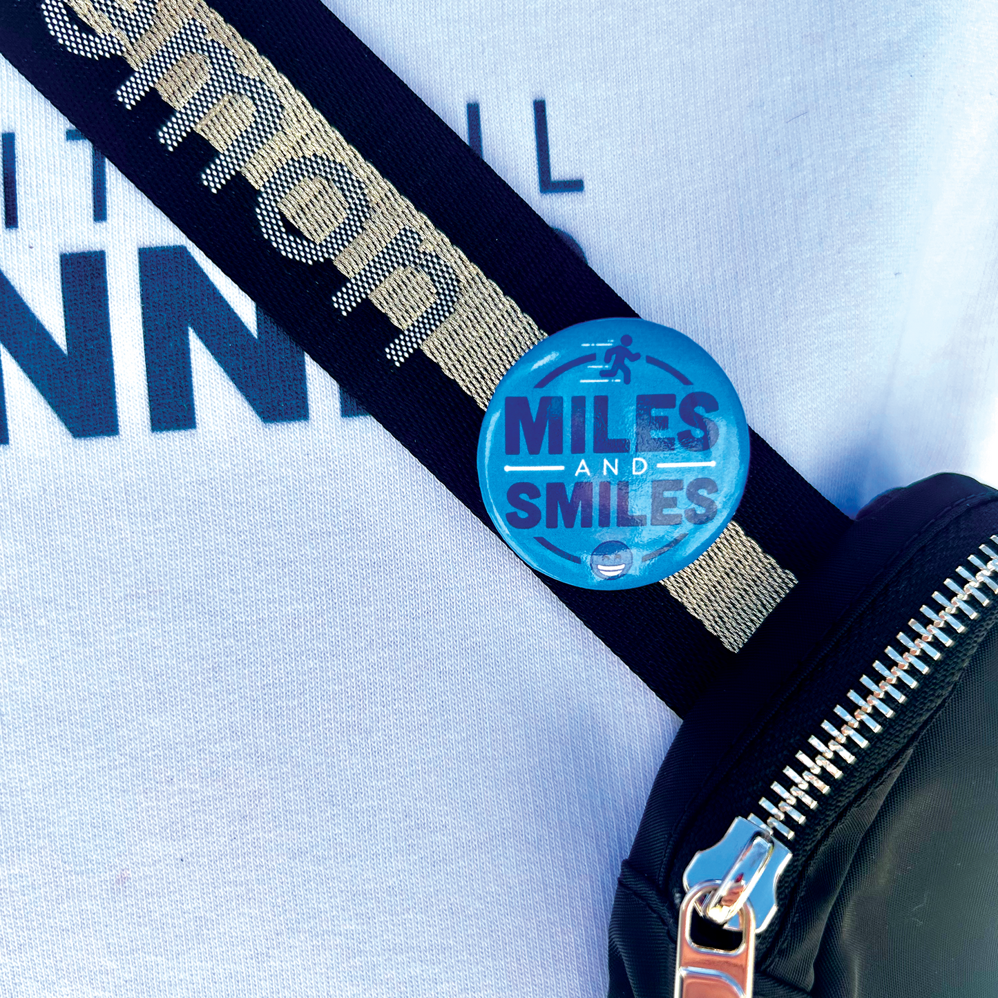 Miles and Smile Button