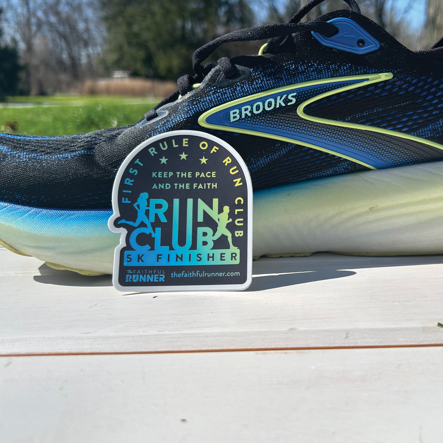 5K Run Club Sticker