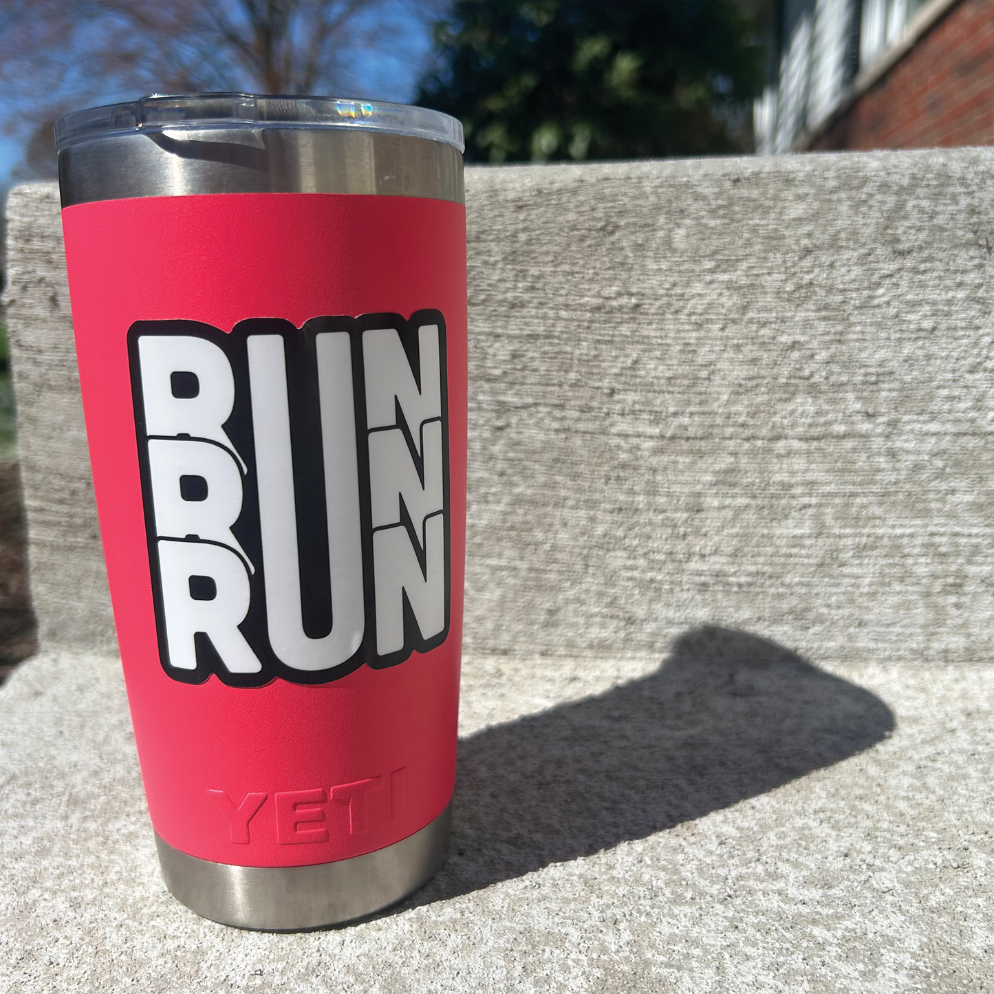 Run, Run, Run Sticker